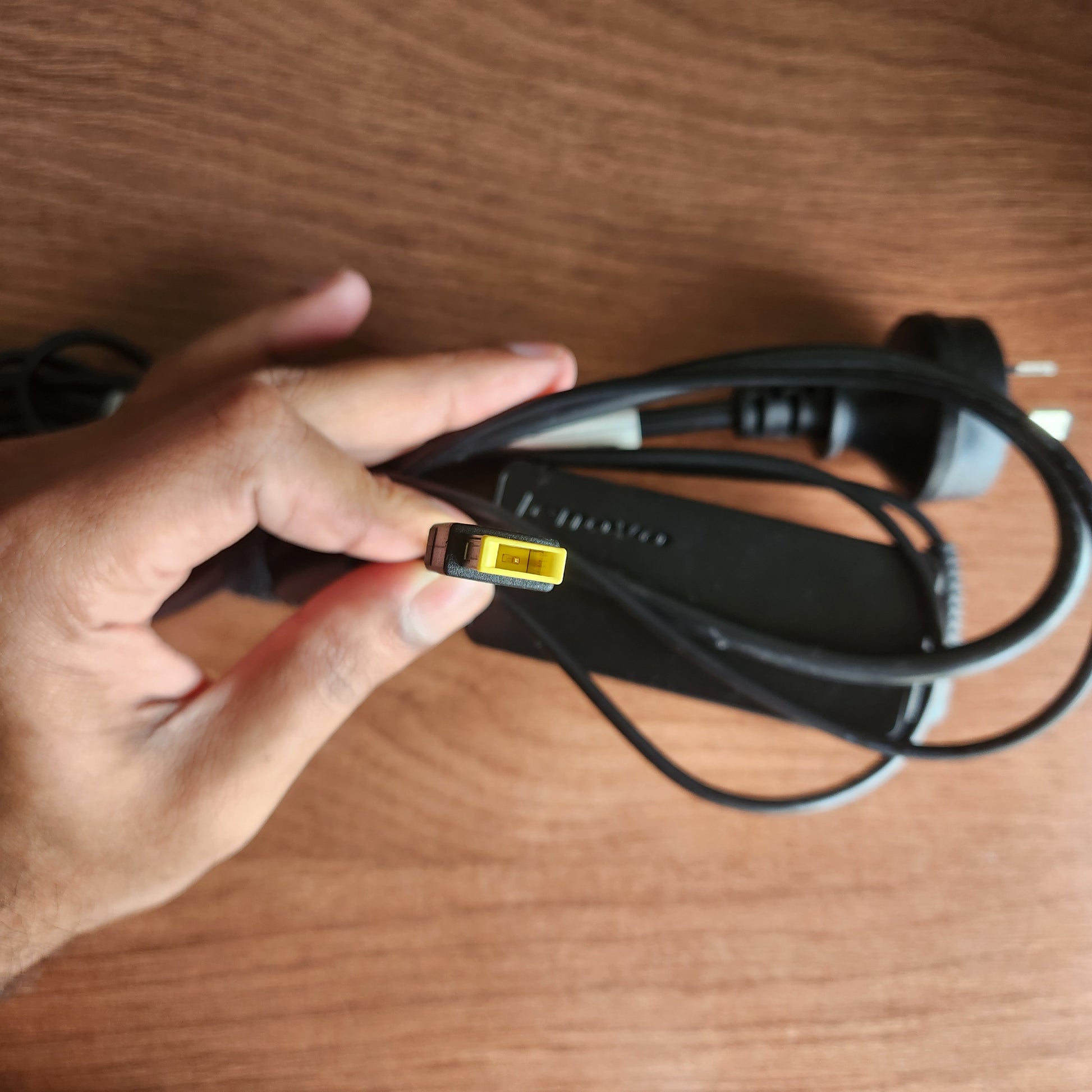 Lenovo Slim Tip (rectangular yellow tip)