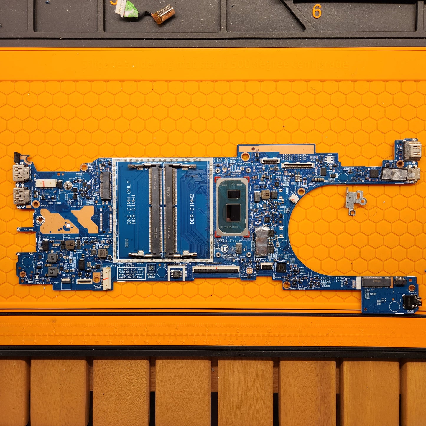 MOTHERBOARD UMA i5-1155G7 nSDC WIN