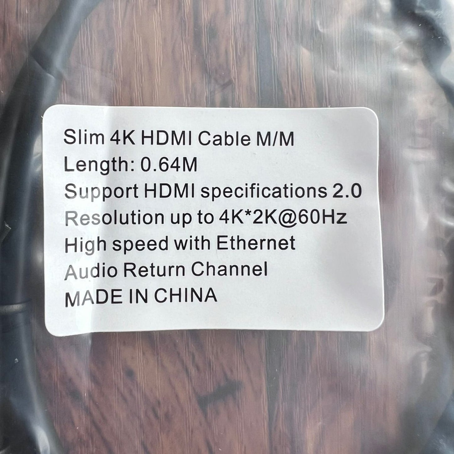 Short HDMI Cable - 64 cm